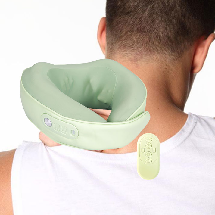 Sådan bruger du U-formet nakke massagepude?