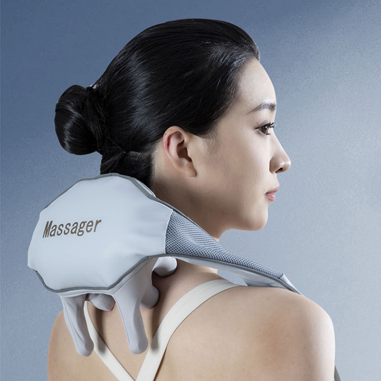 Genopladelig 8D æltning skulder og nakke massager